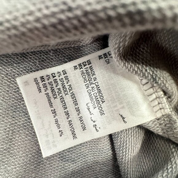 NEW! Jenni Intimates Soft PJ Top Swirl Tie Dye Grey Short Sleeve Small Relaxed F - Picture 7 of 10